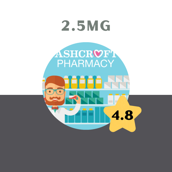 Ashcroft Pharmacy 2.5mg